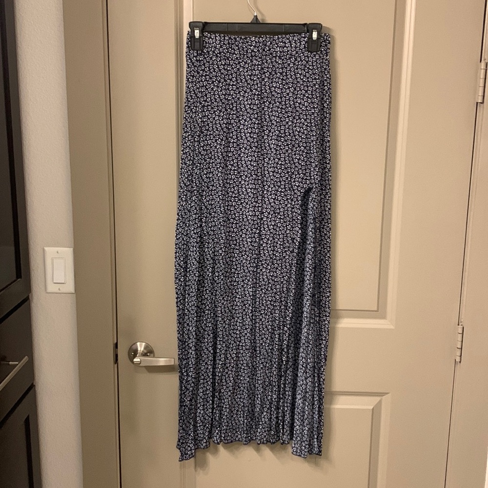 Brandy Melville maxi skirt with slit